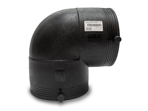 Отвод электросварной 90° PN16 SDR11 PE100 D110