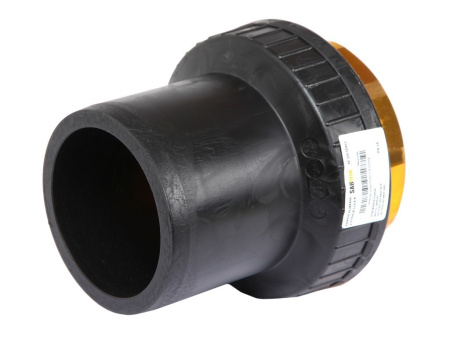 Переход ПЭ/ЛАТУНЬ PN16 SDR11 PE100 D50X1.1/2" внутренняя резьба