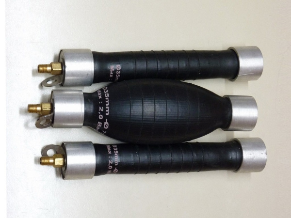 Пневматическое заглушающее перекрытие LAMPE MINI Тип 1-70 с байпасом, 35-70мм.